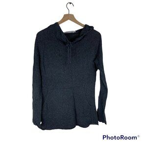 Athleta Womens Hooded Cowl Neck Pullover Sweater Size Medium